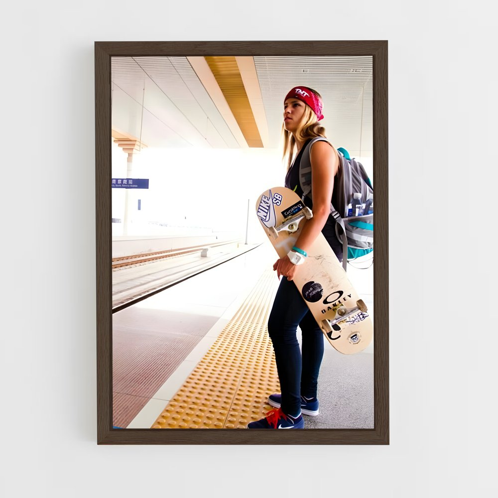 Poster Subway Skate – affiche Skateboard (vue 5)